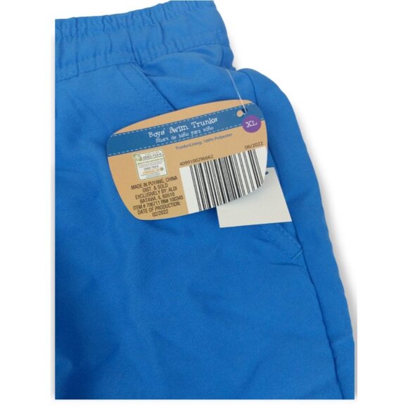 Lily and Dan Boys XL Blue Swim Trunks New with Tags - Picture 3 of 4